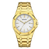 Men's Classic Business Alloy Case Stainless Steel Band Round Dial Waterproof Luminous Calendar Watch