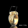 Men's Copper Box Flip Ring Hiphop Punk Style