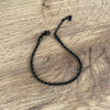 Men's Fashion Copper Twisted Rope Bracelet With Geometric Cuban Chain Style Electroplated Simple Trend Accessory