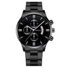 Men's Fashion Metal And Stainless Steel Band Quartz Watch With Round Dial