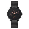 Men's Fashion Metal Milan Belt Mesh Belt Quartz Watch With Round Dial