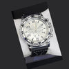Men's Fashion Quartz Watch With Alloy Case Pu Strap And Stainless Steel Buckle Round Dial