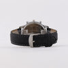 Men's Fashion Quartz Watch With Metal Case Imitation Leather Strap And Stainless Steel Buckle Round Dial