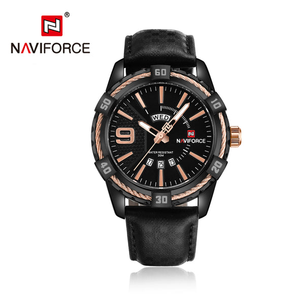 Men's Fashion Stainless Steel Band Quartz Watch With Round Dial And Mineral Strengthened Glass Mirror