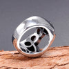 Men's Fighting Ring Stainless Steel Geometric Polished
