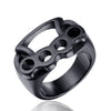 Men's Fighting Ring Stainless Steel Geometric Polished