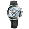 Men's Fully Automatic Hollow Mechanical Multifunctional Luminous Waterproof Watch Alloy Case Stainless Steel Strap Round Dial Business Style