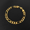 Men's Geometric Copper Bracelet With Electroplated Finish Simple Fashion Jewelry Wholesale
