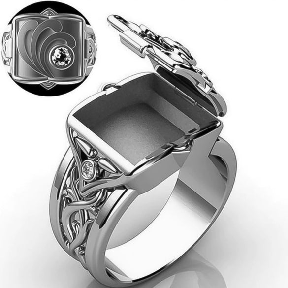 Men's Geometric Open Ring Copper Electroplated Statement Band With Modern Minimalist Style For Wholesale