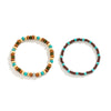 Men's Geometric Wooden Bead Handmade Bracelet