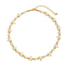 Men's Handmade Geometric Imitation Pearl Starfish Necklace Jewelry