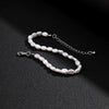Men's Handmade Imitation Pearl Irregular Bracelet