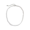 Men's Handmade Ushaped Imitation Pearl Necklace With Pearl Chain