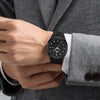 Men's Highend Waterproof Fashion Quartz Watch Alloy Case Stainless Steel Strap Round Dial