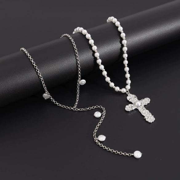 Men's Hip Hop Geometric Alloy Handmade Pendant Necklace