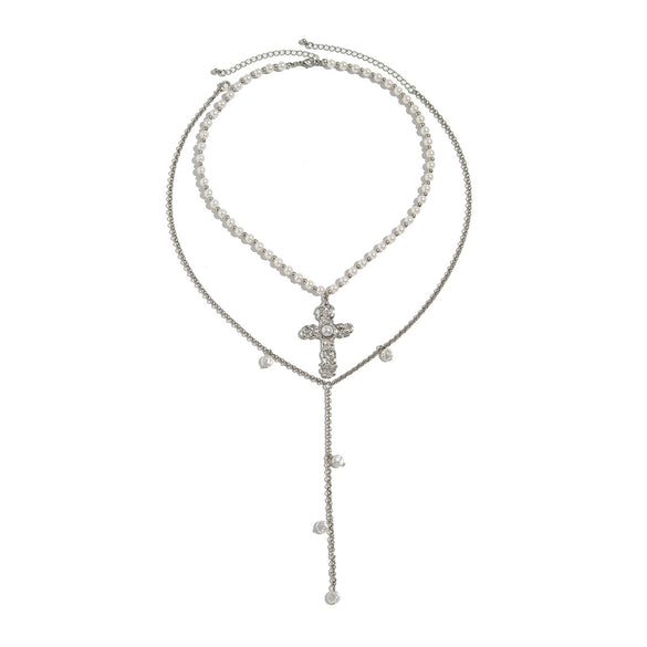 Men's Hip Hop Geometric Alloy Handmade Pendant Necklace