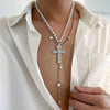 Men's Hip Hop Geometric Alloy Handmade Pendant Necklace