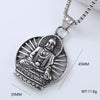 Men's Hip Hop Pendant Necklace Jewelry Stainless Steel Geometric Polished Retro Punk Fashion