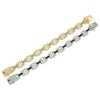 Men's Hip Hop Personality Necklace Alloy Geometric Diamond Stitching Cuban Chain Accessories