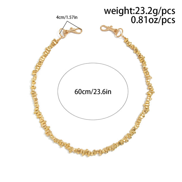 Men's Hip Hop Plastic Beaded Pants Chain