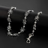 Men's Hip Hop Punk Metal Waist Chain With Dark Spider Design