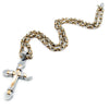 Men's Hip Hop Stainless Steel Cross Pendant Necklace