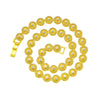 Men's Hip Hop Style Alloy Jewelry With Geometric Pattern And Diamond Cuban Chain Necklace