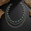 Men's Hip Hop Style Turquoise Metal Waist Chain Pendant Accessories