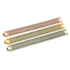 Men's Hiphop Alloy Geometric Diamond Bracelet