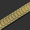 Men's Hiphop Alloy Geometric Diamond Bracelet