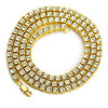 Men's Hiphop Alloy Necklace With Diamond And Geometric Pattern Drill Discharge Chain