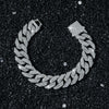 Men's Hiphop Heavy Chain Necklace Zinc Alloy Geometric Cuban Chain Electroplating
