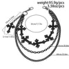 Men's Hiphop Metal Cross Pendant Pants Chain