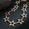 Men's Hiphop Metal Fivepointed Star Pants Pendant Waist Chain
