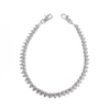 Men's Hiphop Metal Rivet Splicing Pants Chain Waist Chain