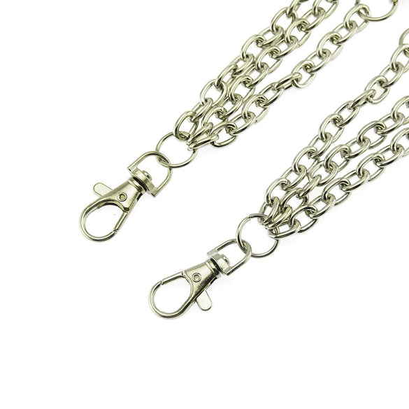 Men's Hiphop Metal Waist Chain For Jeans Decorative With Spring Ring And Lobster Clasp