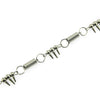 Men's Hiphop Metal Waist Chain For Jeans Decorative With Spring Ring And Lobster Clasp
