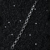Men's Hiphop Style Stainless Steel Handmade Geometric Stitching Chain Bracelet With Electroplating