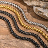 Men's Hiphop Titanium Steel Keel Chain Bracelet