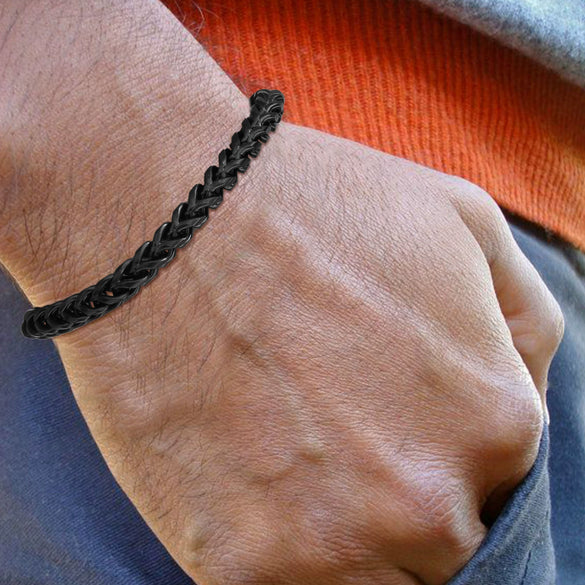 Men's Hiphop Titanium Steel Keel Chain Bracelet