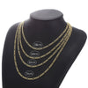 Men's Iron Alloy Nk Chain Necklace With Geometric Design And Electroplating Hiphop Style