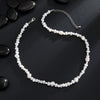Men's Jewelry Geometric Imitation Pearl Handmade Necklace