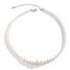 Men's Jewelry Imitation Pearl Geometric Handmade Clavicle Chain