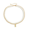 Men's Jewelry Pearl Alloy Bear Animals Zodiac Ball Chain Necklace