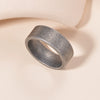 Men's Jewelry Titanium Steel Ring Geometric Old Style