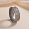 Men's Jewelry Titanium Steel Ring Geometric Old Style