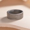 Men's Jewelry Titanium Steel Ring Geometric Old Style