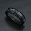 Men's Leather Woven Punk Style Handmade Bracelet With Striped Alloy Magnet Buckle