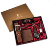 Men's Leisure Alloy Case Pu Strap Round Dial Quartz Watch