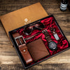 Men's Leisure Alloy Case Pu Strap Round Dial Quartz Watch